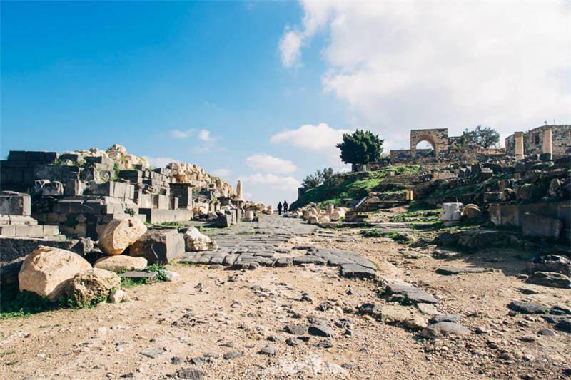 The ruins of ancient Gadara